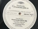 DGG 2530372 WHITE TEST PRESS Franz Schubert Klaviersonate A-dur-  C. ESCHENBACH
