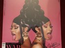 Cardi B WAP Limited Edition Pink LP Vinyl Megan Thee Stallion Signed & IN Hand