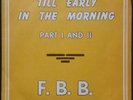 RARE 45t 7'' FREDDY BROOKS BAND TILL EARLY MORNIN BELGIUM FUNK SOUL DISCO 75 TBE