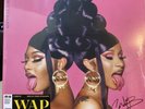 Cardi B and Megan Thee Stallion WAP Signed SEALED Vinyl Record 12