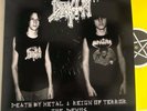 DEATH Death By Metal The Demos YELLOW VINYL LP VENOM MAYHEM OBITUARY SLAYER