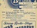 78 RPM -- Perfect 8 pg fold out catalog, July 1935 - Pop  Country  Race  Sacred