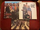The Beatles 3 Lp Yesterday And Today Abbey Road Sgt. Peppers Lonely Hearts Vinyl