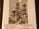 Pink Floyd, Waters' Gate, 1970, Green Label, Stencil Art, RARE