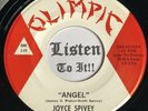 Superb Female Doo Wop Teen 45 JOYCE SPIVEY & THE MELVETTS Angel OLIMPIC hear