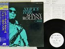 SONNY ROLLINS NEWK'S TIME BLUE NOTE LNJ-80086 Japan OBI PROMO VINYL LP