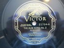 HARRY McCLINTOCK THE BUM SONG #2/THE BIG ROCK CANDY MOUNTAINS 78 Victor 21704