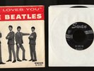 THE BEATLES 45 & PS She Loves You / I'll Get You 1964 Swan S-4152