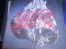 THE JON SPENCER BLUES EXPLOSION  Meat + Bone LP signed by band record vinyl