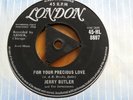 JERRY BUTLER - 'FOR YOUR PRECIOUS LOVE' RARE 1958 LONDON TRI 45 EX