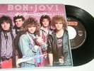 BON JOVI Only Lonely / Always Run To You Rare 1985 Japanese 7 vinyl single