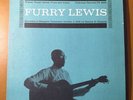 FURRY LEWIS Voice And Guitar LP Original 1960 Folkways Booklet Country Blues VG+