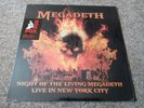 MEGADETH - NIGHT OF THE LIVING MEGADETH 180GM LIMITED COLOURED VINYL SEALED 2017