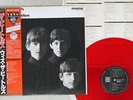 BEATLES WITH THE EMI/ODEON EAS-70131 Japan OBI CLEAR RED VINYL LP