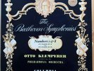 Beethoven Symphonies. Nos. 1 & 8. Klemperer. Vinyl SAX 2318. Factory Sample.