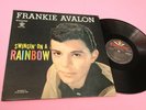 Frankie Avalon LP Swingin' On A Rainbow Orig 1959 With Poster