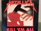 Metallica Kill Em All Vintage Vinyl LP 33 RPM Elektra Original Pressing 1983
