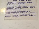 The Beatles White Album Lp Serial Number And Rare Song Title Sticker