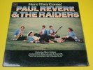 RARE SEALED * PAUL REVERE & RAIDERS   HERE THEY COME * ORIGINAL MONO RECORD LOOK