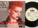 NINA HAGEN New York/N.Y. 1983 SPAIN One-Sided TOUR PROMO 7