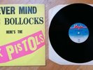 Sex Pistols Never mind the bollocks UK 1977, no Submission, Vicious error label
