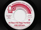 John Edwards - It's Those Little Things That Count / The Look On Your Face 45205