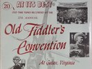 OLD FIDDLERS CONVENTION: Galax Bluegrass LP ’72 Vinyl LP SEALED Mountain Fiddle