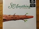 Say Anything is a Real Boy Clear and Orange Swirl Vinyl Newbury LTD/500