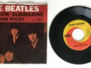 THE BEATLES 45 Record With Picture Sleeve YELLOW SUBMARINE / ELEANOR RIGBY