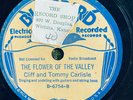 Bluebird 6754 Cliff & Tommy Carlisle END OF TRAIL 78rpm  Country  EE-/E