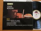 ASD 346 ED1 Yehudi Menuhin Bach Violin Concertos NM 1960 HMV 1st W/Gold Stereo