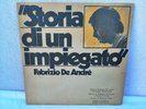Lp 33 giri FABRIZIO DE ANDRÉ STORIA DI UN IMPIEGATO PA 49 1973 gatefold inserto