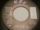 Nirvana Come as you are / Drain you 45rpm record 7