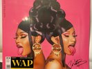 SEALED Cardi B WAP Limited Ed Signed GOLD LP Vinyl Megan Thee Stallion Music