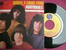 RAMONES BABY I LOVE YOU   ITALY   45 7