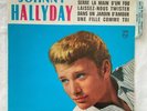 JOHNNY HALLYDAY 45 TOURS VINYL EP SERRE LA MAIN D'UN FOU POCHETTE PAPIER
