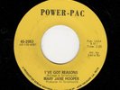 FUNK/DEEP SOUL-MARY JANE HOOPER-POWER-PAC-I'VE GOT REASONS/TEACH ME-(EDDIE BO)