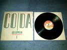 Led Zeppelin - CODA 1st Press Embossed Cover & XXXX Matrix UK LP VG