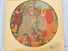 Disney LADY and the TRAMP Picture Disc (1980) Vinyl LP original no cellophane