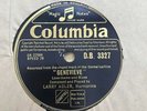 Columbia D.B 3327 GENEVIEVE Waltz LARRY ADLER Cornelius Soundtrack 78 10”Shellac