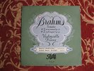 MAURICE MARECHAL JEANNE MARIE DARRE BRAHMS CELLOS SONATAS PATHE DTX 127 LP 33