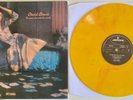 DAVID BOWIE - THE MAN WHO SOLD THE WORLD - DRESS COVER - YELLOW MARBLED VINYL