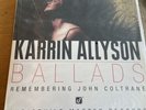 KARRIN ALLYSON “Ballads Remembering John Coltrane”  RTI CONCORD Blue Vinyl 2-LP