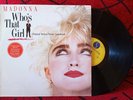 MADONNA - WHO'S THAT GIRL ** Soundtrack ** 1987 Spain Press LP w/ STICKER