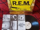 R.E.M. REM **Out of time** ORIGINAL 1991 LP Germany w/ INSERT *MISSPRINT LABELS*