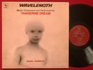 TANGERINE DREAM   WAVELENGTH SOUNDTRACK LP (1983)  ELECTRONIC VARESE SARABANDE