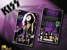 KISS 24K GOLD SIGNATURE COMMEMORATIVE CARD - PAUL STANLEY - USA 1999 - V226402