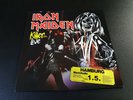 iron maiden - killer live   -2 x  lp'- blue vinyl