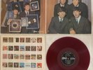 The Beatles - With The Beatles (1966) LP (VG++) GRAIL Rare Odeon RED Vinyl 1st