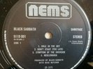 Black Sabbath LP Sabotage UK Nems 1st Press HIDDEN TRACK & FANTASTIC COPY ++